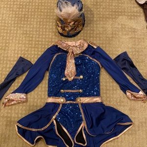 Girls Bandleader School Girl Dance or Halloween Costume